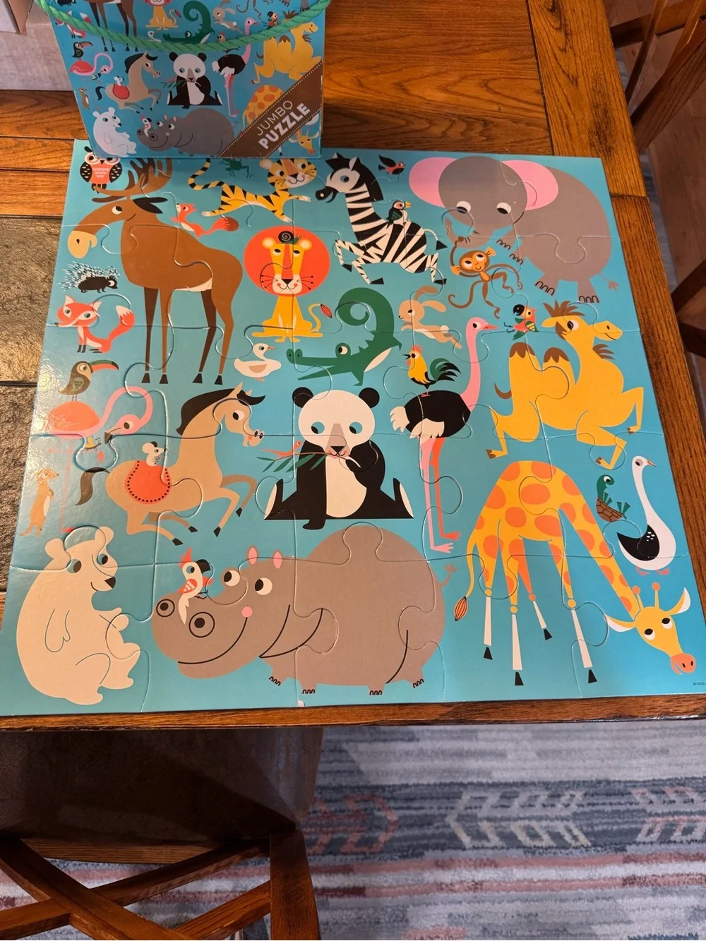 Mudpuppy jumbo puzzles